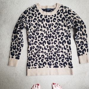 Love + Ellie Leopard Print Sweater
